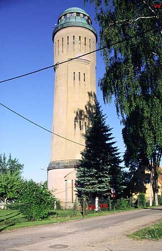 wieża wodociągowa w Sępopolu